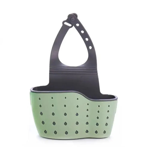 Home Storage Drain Basket Kitchen Sink Holder Adjustable Soap Sponge