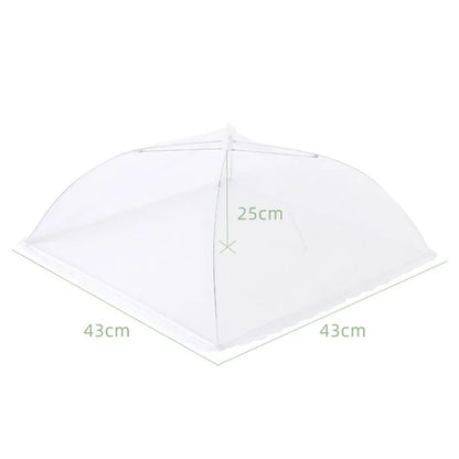 Food Cover Mesh Folding Washable Flies Tables Cover Insect Proof