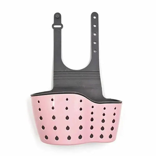 Home Storage Drain Basket Kitchen Sink Holder Adjustable Soap Sponge