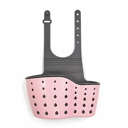 Home Storage Drain Basket Kitchen Sink Holder Adjustable Soap Sponge